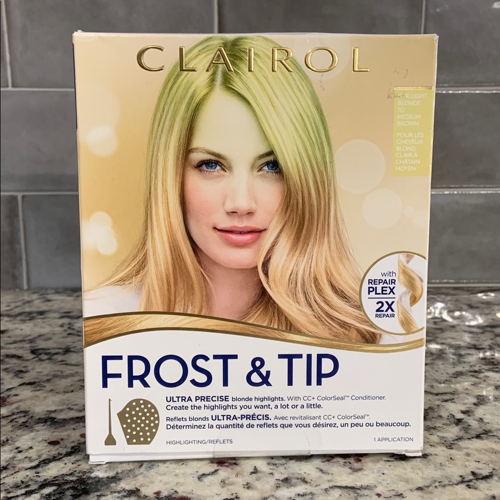 Clairol Frost & Tip Highlight Kit For Light Blonde to Medium Brown- BNIB